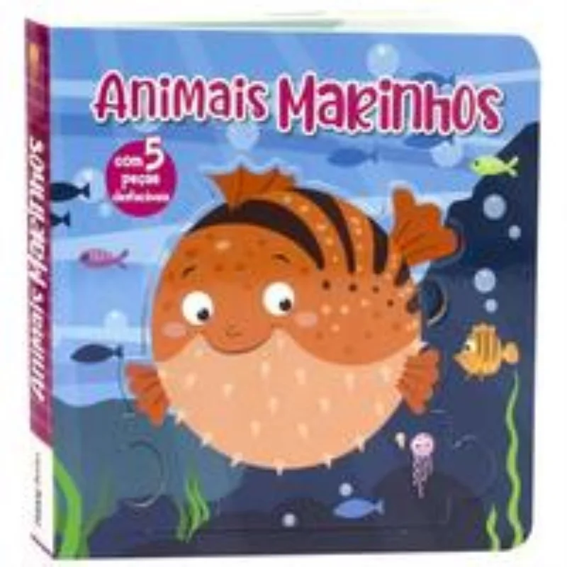Leia, Encaixe E Brinque: Animais Marinhos