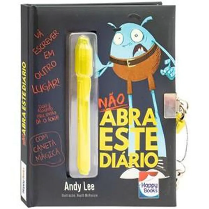 Livro Não Abra Este Diário (PT) Happy Books (MP)