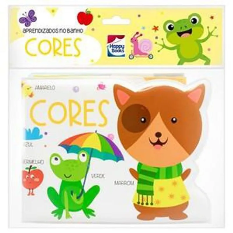 Livro Aprendizados No Banho: Cores Happy Books (MP)