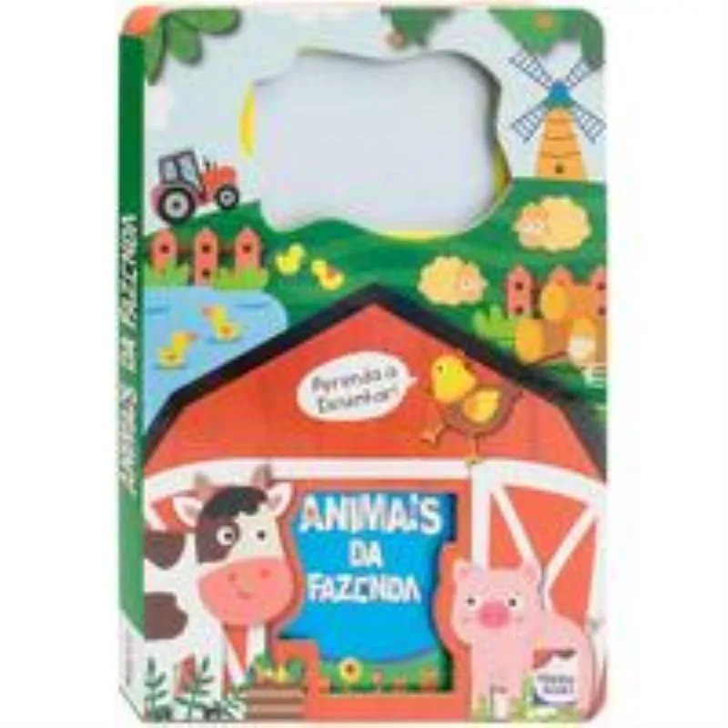 Livro-lousa Mágica! Animais Da Fazenda