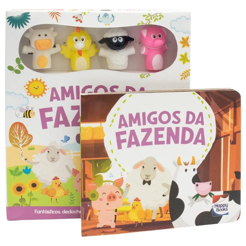 Diversão Com Dedoches - Amigos Da Fazenda