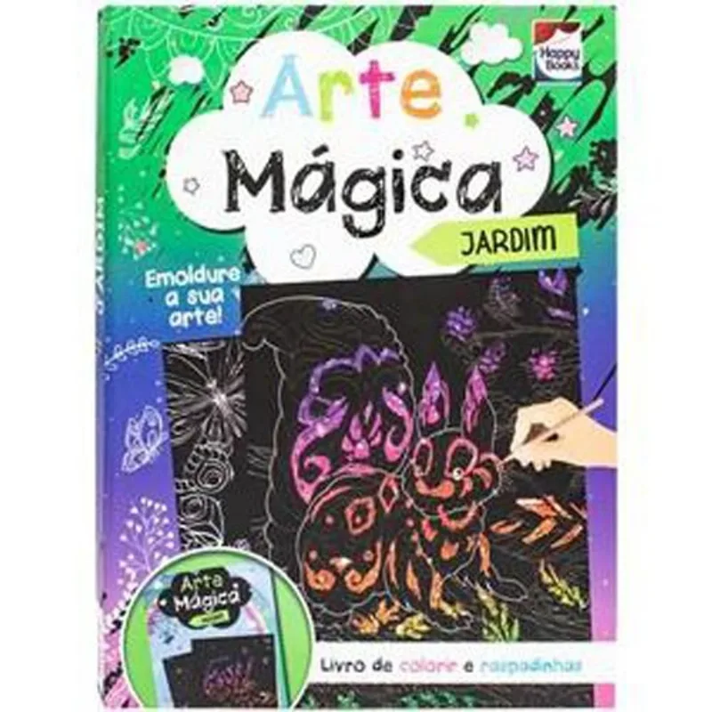 Livro Arte Mágica: Jardim Happy Books (MP)