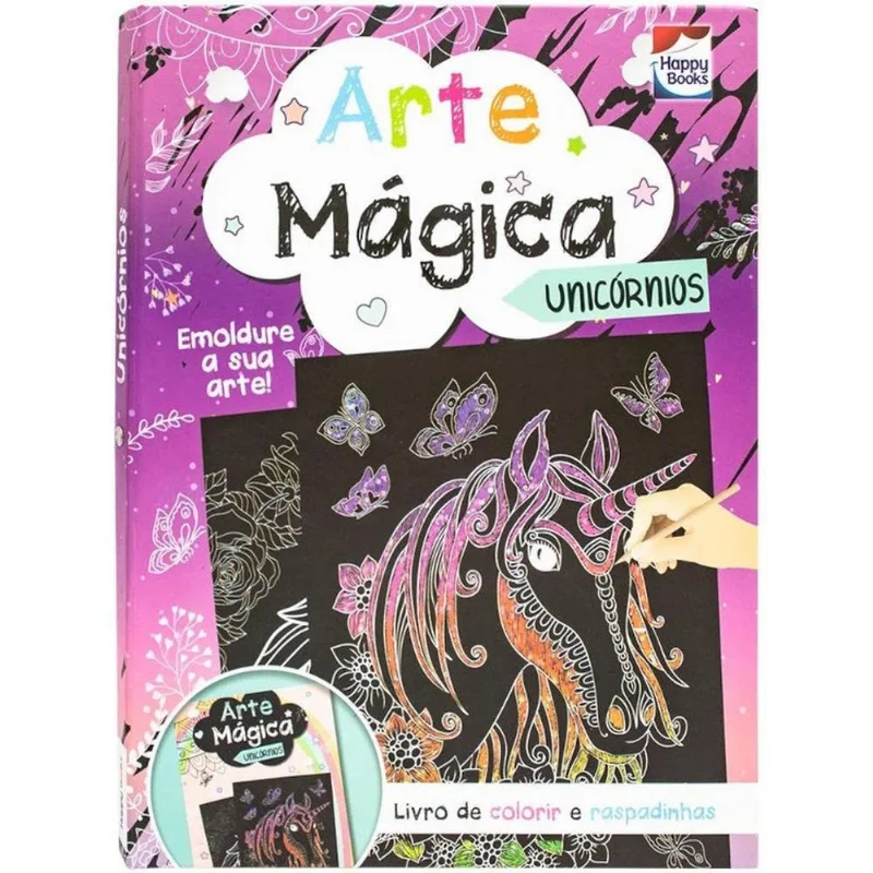 Livro Arte Mágica - Unicórnios (MP)