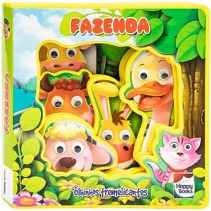 Livro Aventuras Com Olhinhos: Fazenda Happy Books (MP)