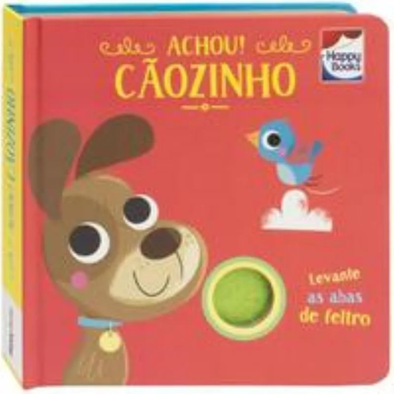 Esconde-esconde Com Feltros: Achou! Caozinho