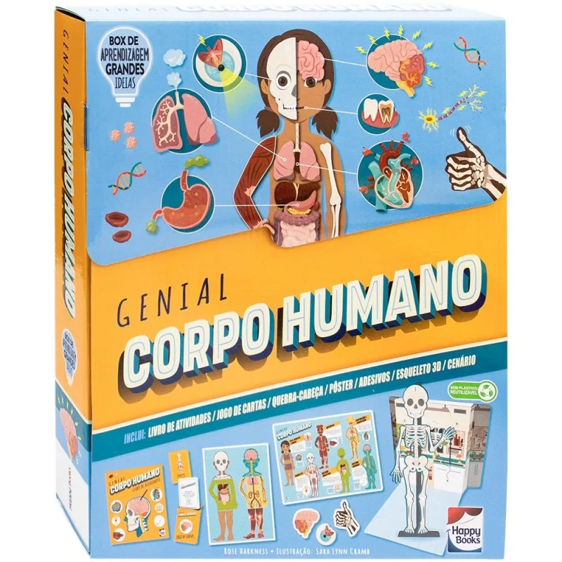 Box De Aprendizagem - Grandes Ideias: Genial Corpo Humano - LC