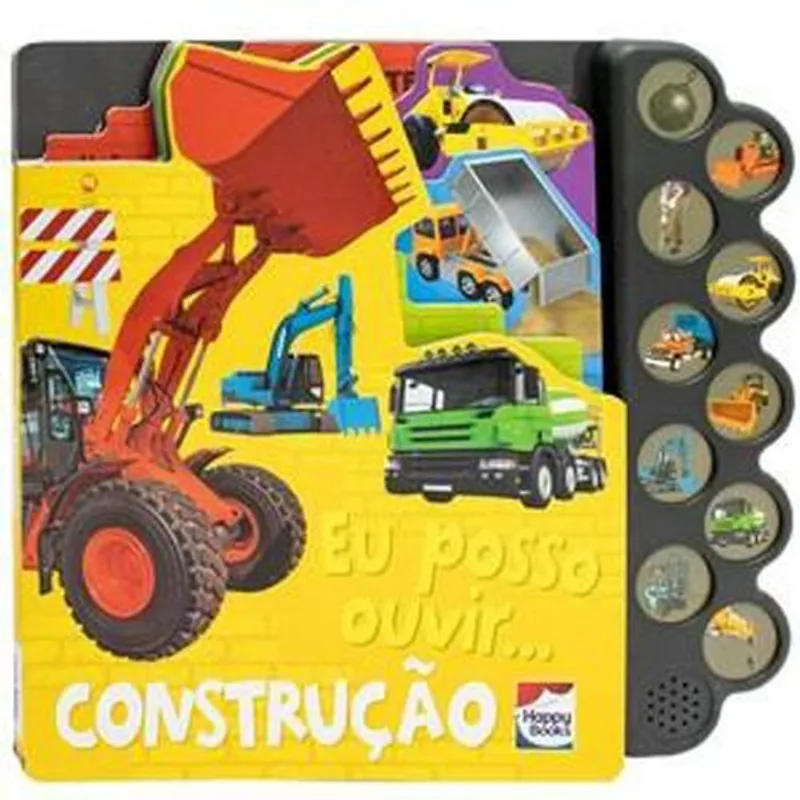Livro Eu Posso Ouvir: Construção Happy Books (MP)