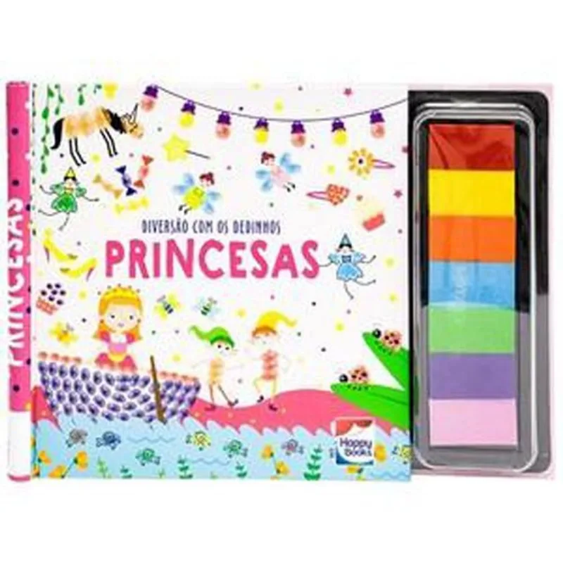 Livro Diversão Com Os Dedinhos: Princesas Happy Books (MP)