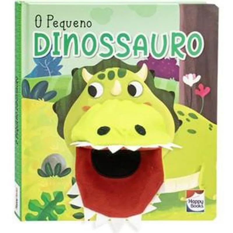 Livro Aventuras Com Fantoches: Pequeno Dinossauro, O Happy Books (MP)