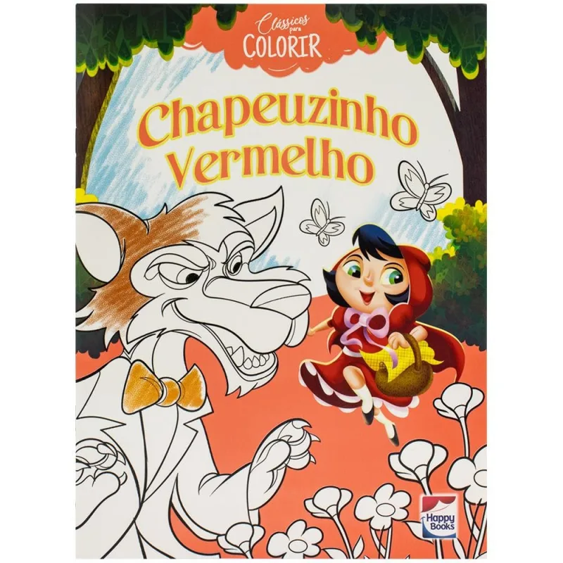 Clássicos Para Colorir: Chapeuzinho Vermelho - LC - Livros