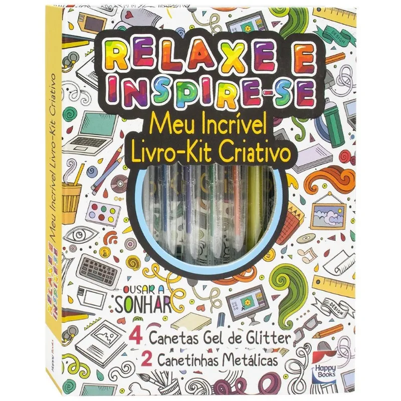 Meu Incrível Kit Criativo: Relaxe E Inspire-se