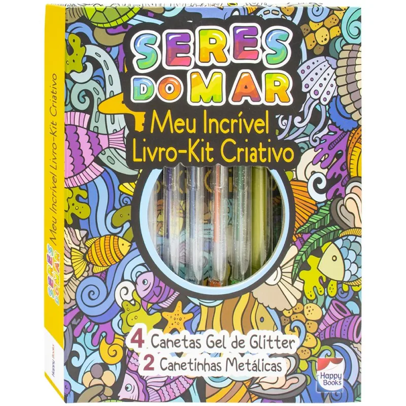 Meu Incrível Kit Criativo - Seres Do Mar - LC - Livros