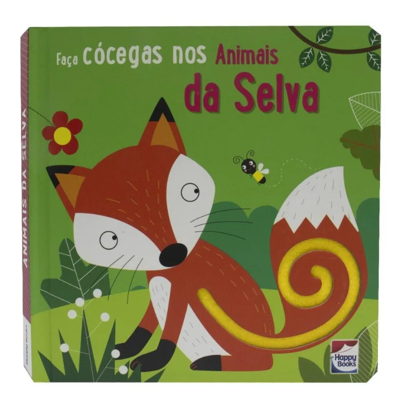 Descobrindo Texturas - Faça Cócegas Nos Animais Da Selva