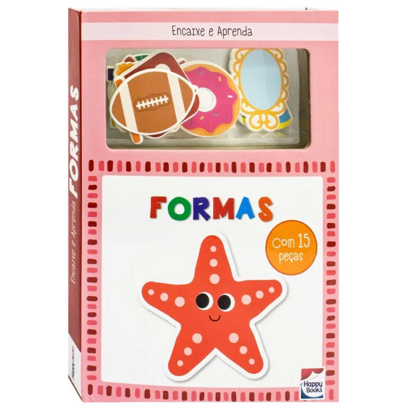 Livro Encaixe e Aprenda Formas Formas