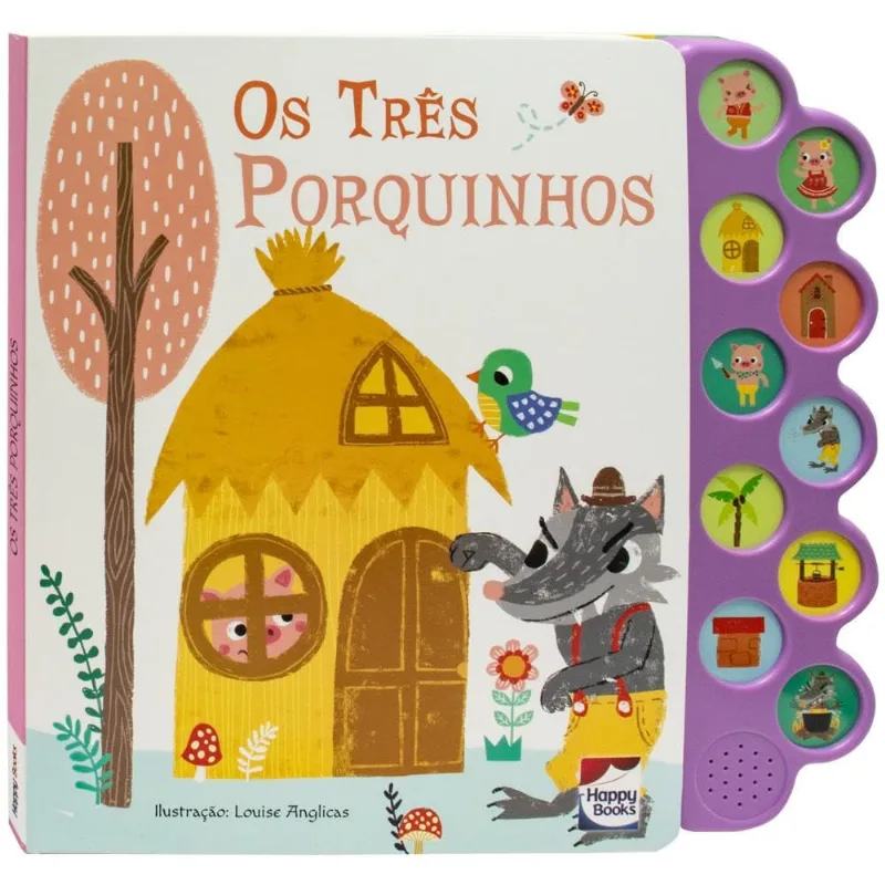Livro - Encantos Sonoros - Os Três Porquinhos