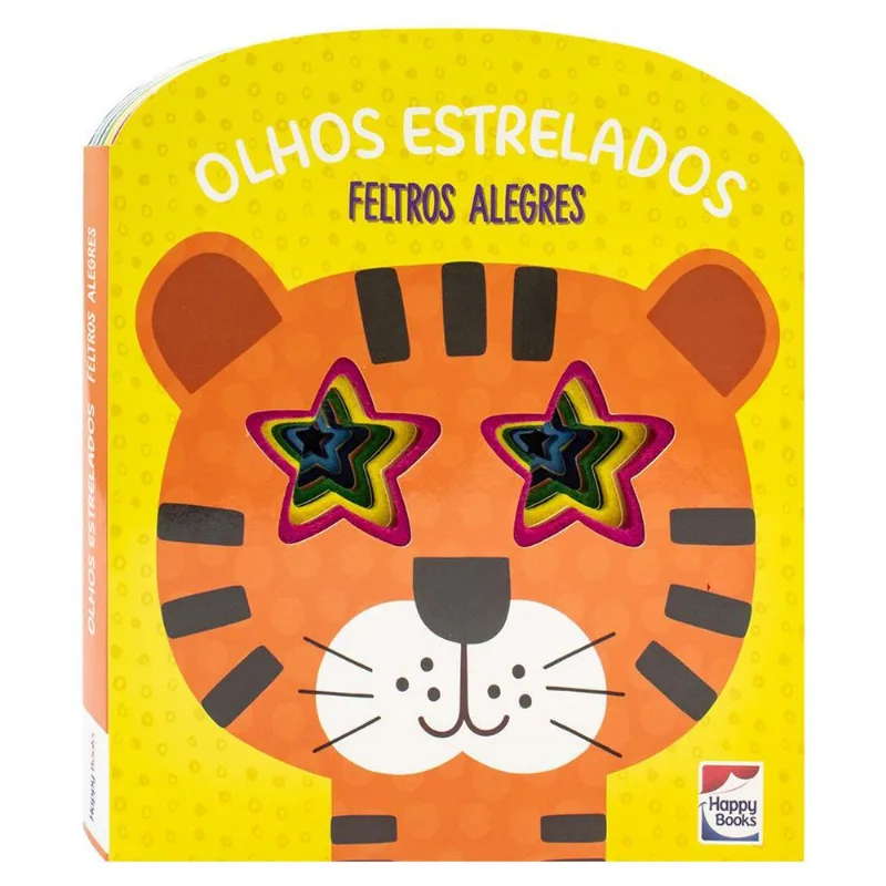 Livro de Feltros Olhos Estrelados Olhos Estrelados