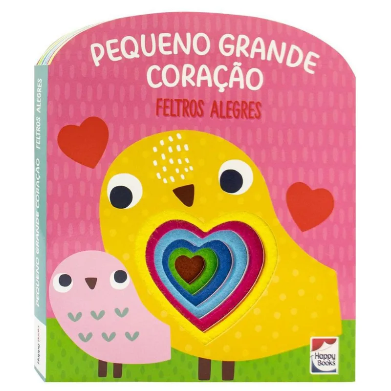 Livro de Feltros Pequeno Grande Coração Pequeno Grande Coração