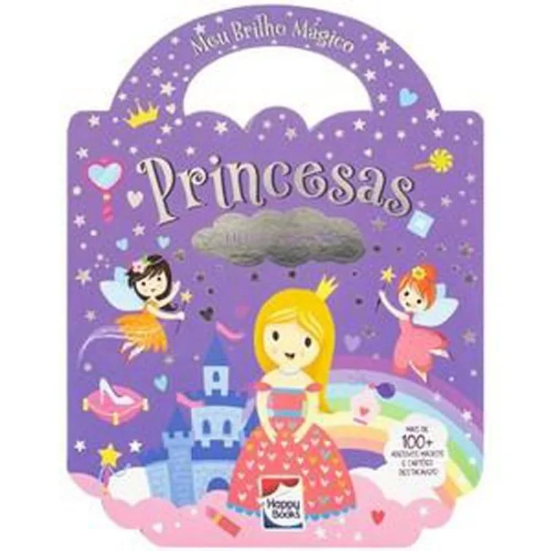 Livro Meu Brilho Mágico! Livro De Atividades: Princesas Happy Boo Ks (MP)