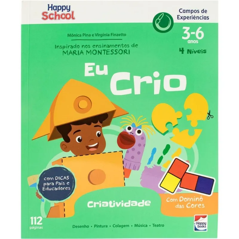 Livro : Campos De Experiencias - Criatividade HAPPY BOOKS EDITORA