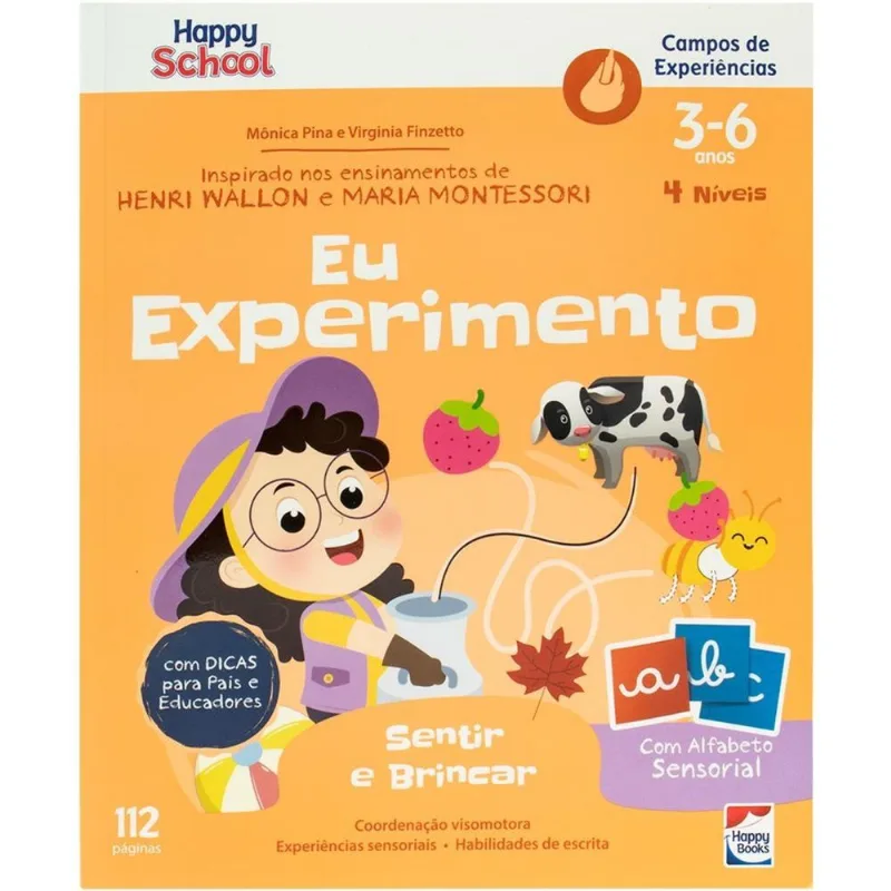 Livro : Campos De Experiencias - Sentir e Brincar HAPPY BOOKS EDITORA