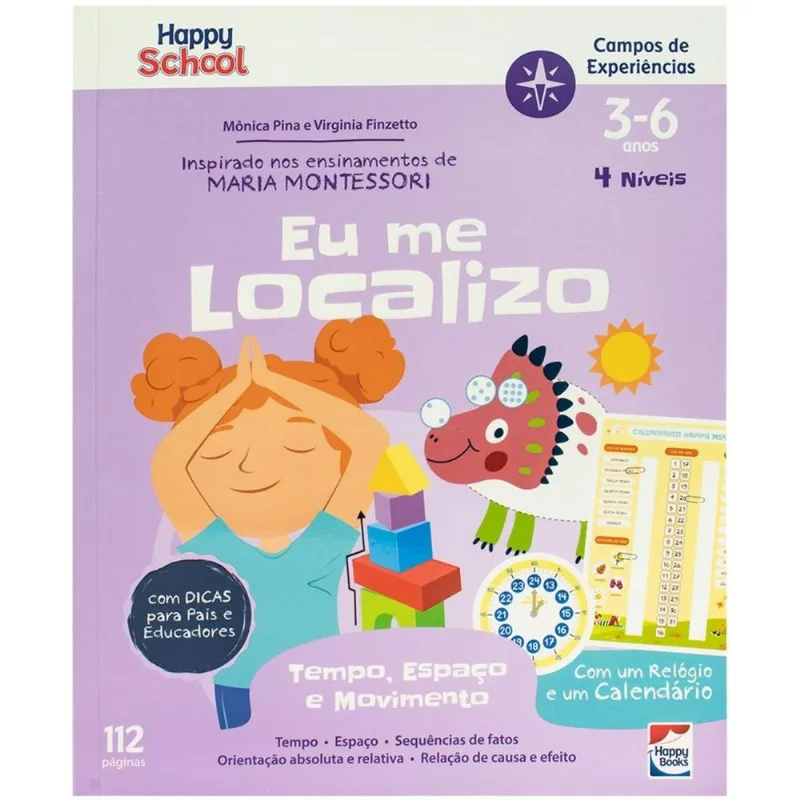 Livro - Campos De Experiencias - Tempo, Espaco e Movimento HAPPY BOOKS EDITORA