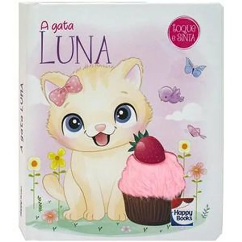 Livro Melhores Amigos Toque E Sinta: Gata Luna, A Happy Books (MP)