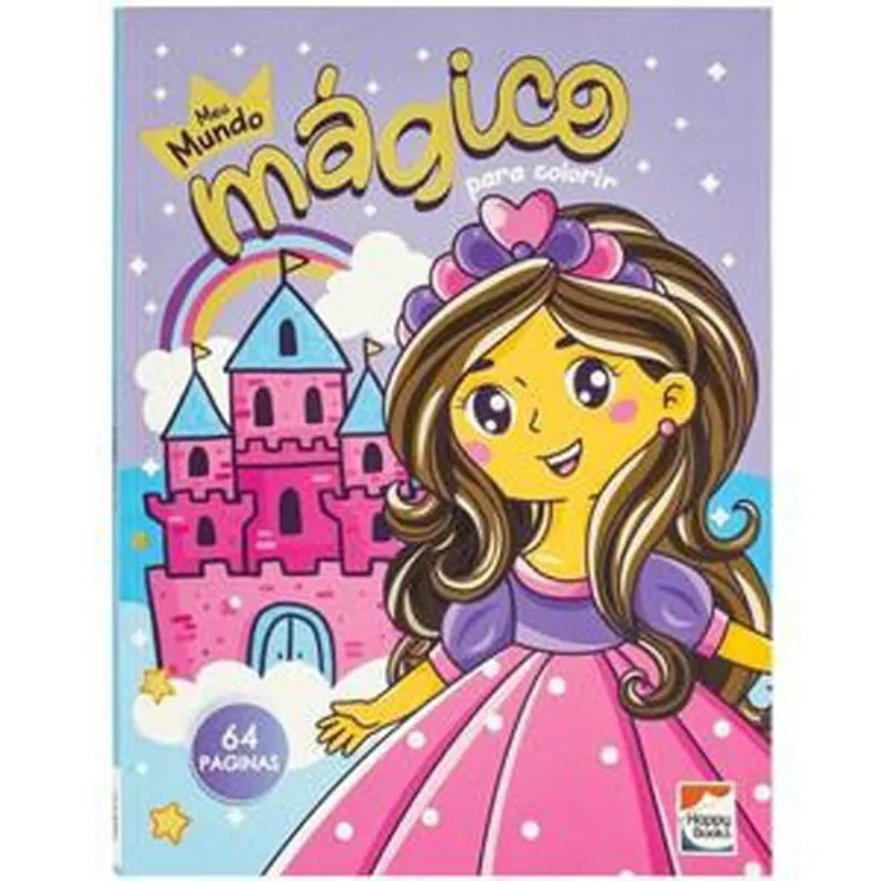 Livro Viva As Cores! Livro De Colorir: Meu Mundo Mágico Para Colorir (MP)
