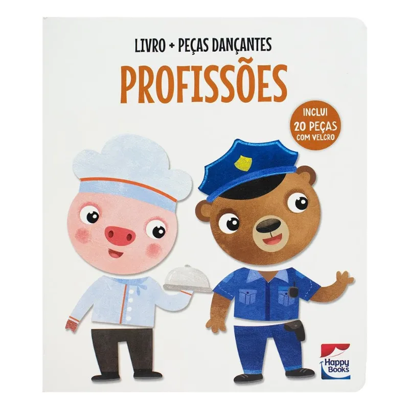 Livro + Peças Dançantes: Profissões