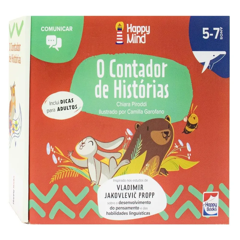 Happy Mind Meu Primeiro Box De Atividades: O Contador De Histórias - LC - Livros