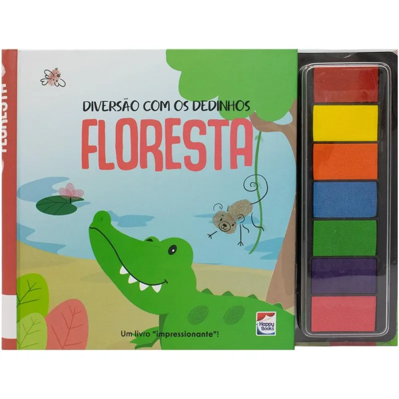 Diversão Com Os Dedinhos: Floresta - LC - Livros