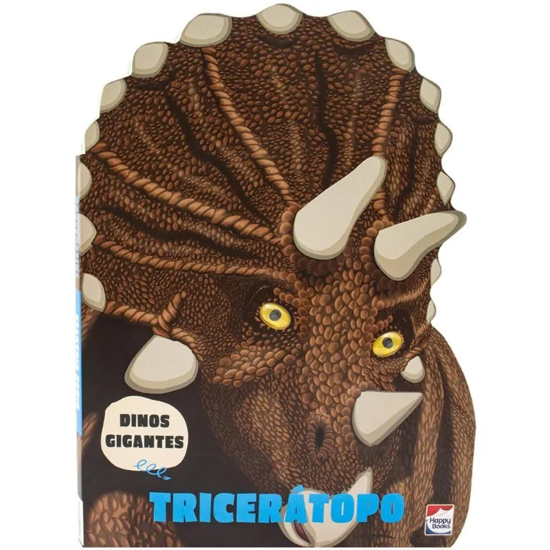 Livro - Dino Gigante - Triceratopo HAPPY BOOKS EDITORA