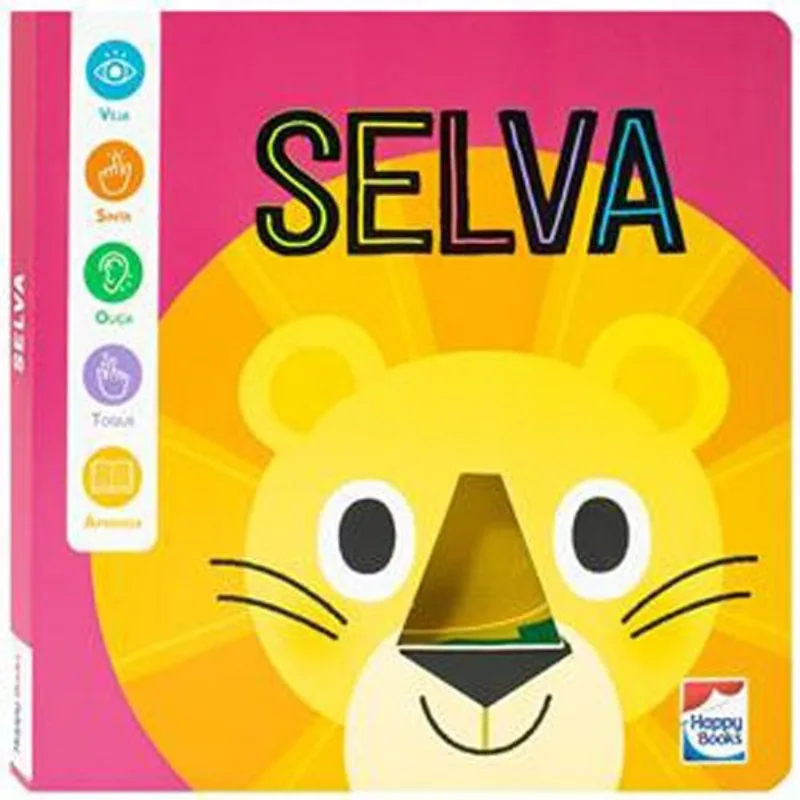 Livro Meu Livro Sensorial: Selva Happy Books (MP)