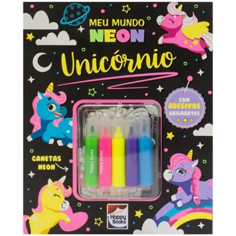 Meu Mundo Neon - Unicórnio