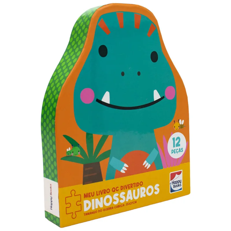 Meu Livro Qc Divertido Dinossauros - LC - Livros