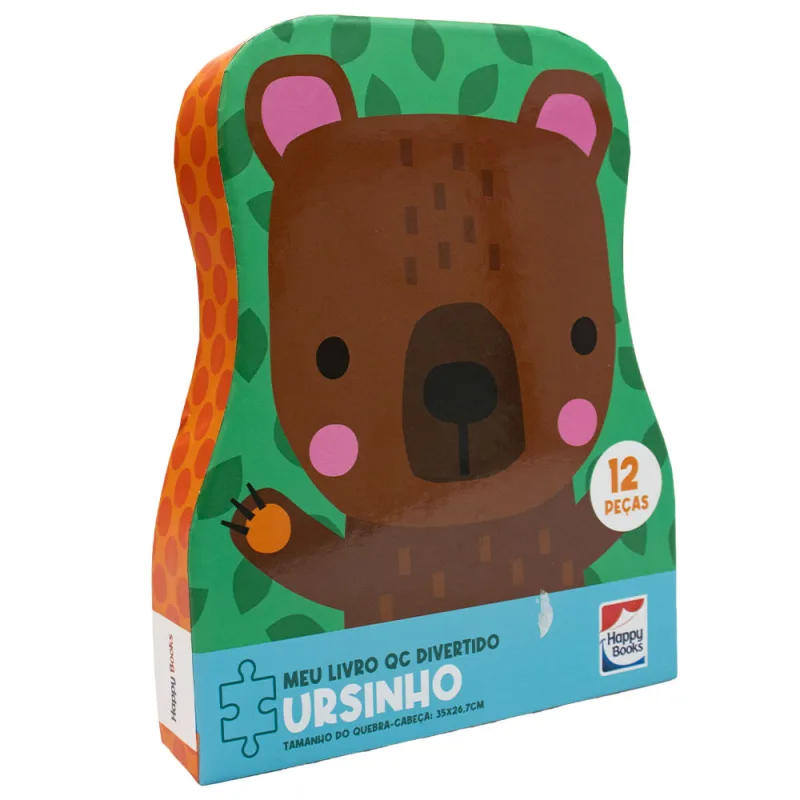Meu Livro Quebra-Cabeca Divertido Ursinho - LC - Livros