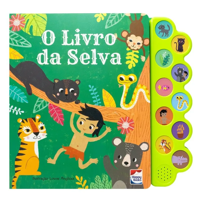 Encantos Sonoros: Livro Da Selva - LC - Livros