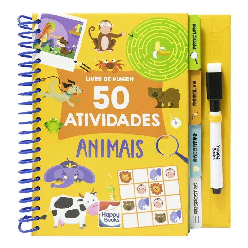 Livro De Viagem: Animais - LC - Livros