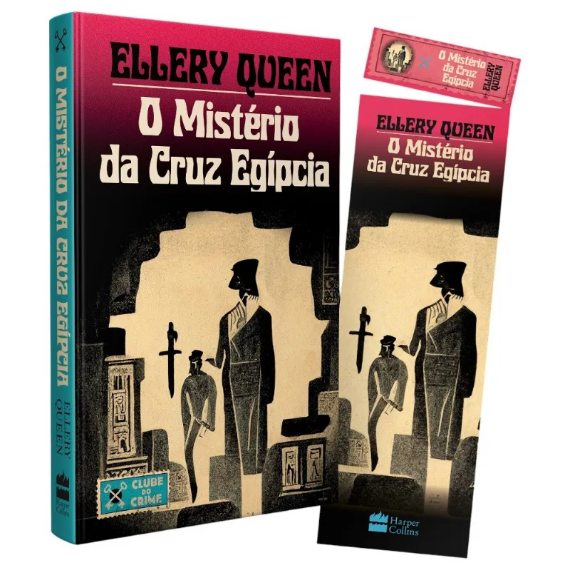 Livro O Mistério Da Cruz Egípcia (clube Do Crime) Harpercollins (MP)