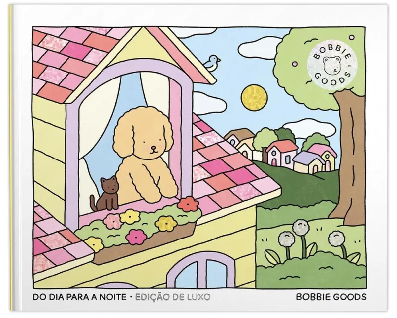 Do Dia Para A Noite - Livro De Colorir Oficial Bobbie Goods - Capa Dura - LC - Livros