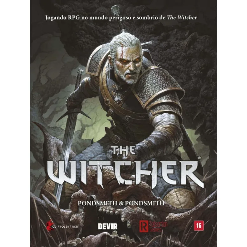Livro RPG - The Witcher - 2° Edição - Devir