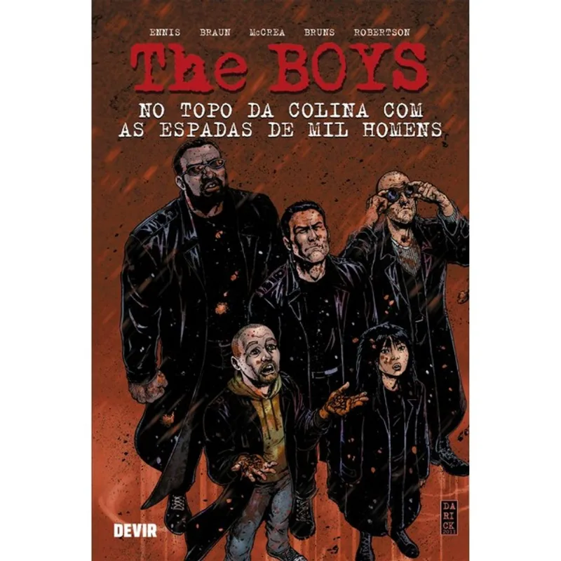 THE BOYS VOLUME 11: NO TOPO DA COLINA COM A ESPADA DE MIL HOMENS - REIMPRESSÃO