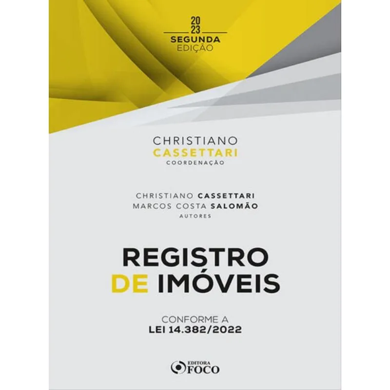 REGISTRO DE IMÓVEIS - 2ª ED - 2023