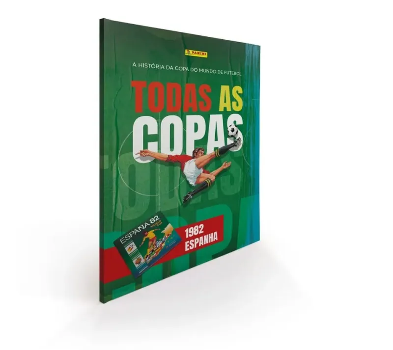 Fascículos 8 - Todas As Copas: Espanha 1982 + Box Organizador Da Coleção - LC - Livros