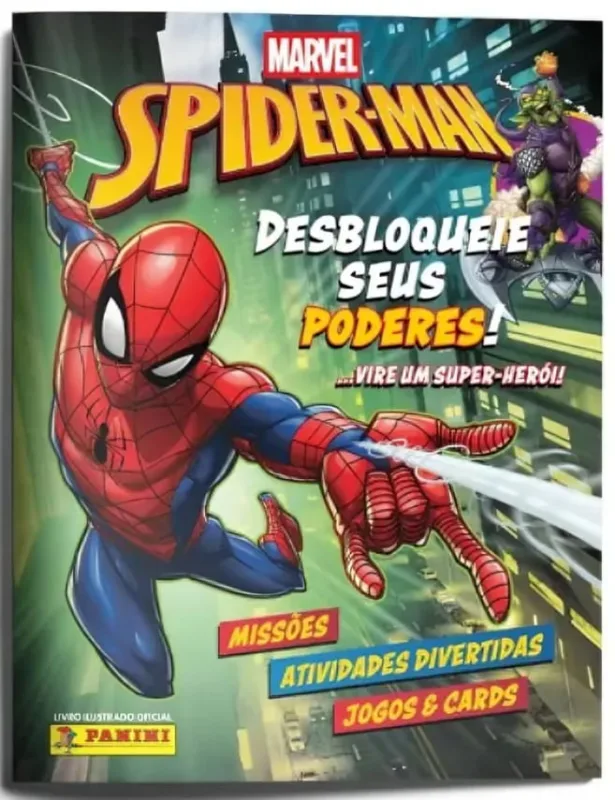 Spiderman Kids Classic - Álbum Brochura - LC - Livros