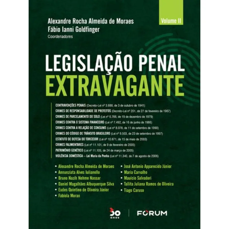 LEGISLAÇÃO PENAL EXTRAVAGANTE - VOL. 2