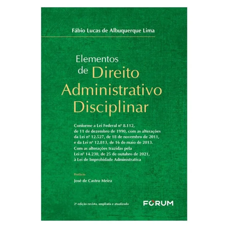 ELEMENTOS DE DIREITO ADMINISTRATIVO DISCIPLINAR