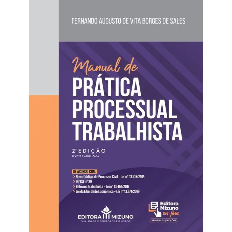 MANUAL DE PRÁTICA PROCESSUAL TRABALHISTA