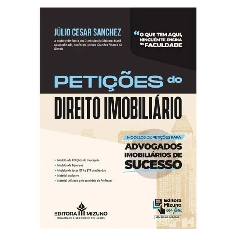 PETIÇÕES DO DIREITO IMOBILIÁRIO - 2024