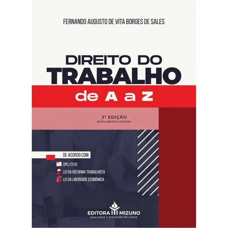DIREITO DO TRABALHO DE A A Z - 2025