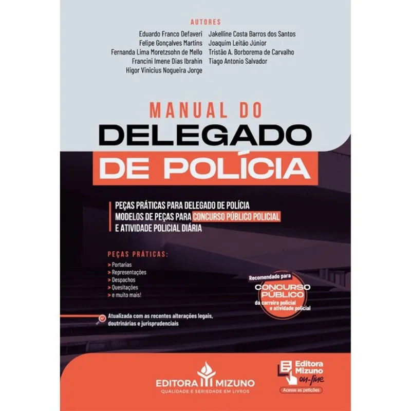 MANUAL DO DELEGADO DE POLÍCIA - 2025